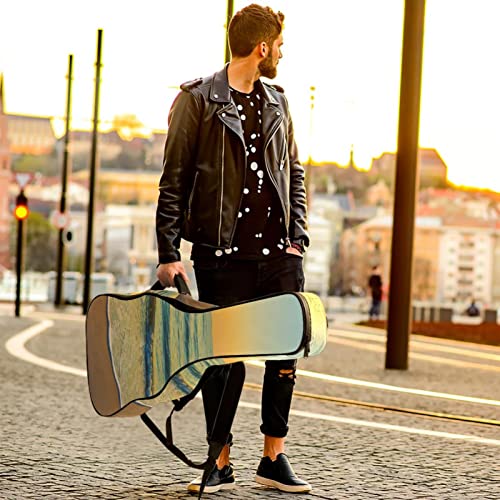 Housse de transport étanche pour guitare avec bandoulière réglable Motif fleurs et papillons Rose, Multicolore 05, 42… - Les Beatles, Paul McCartney, John Lennon, RIngo Starr, George Harrison Housse de transport étanche pour guitare avec bandoulière réglable Motif fleurs et papillons Rose, Multicolore 05, 42… – Image 7