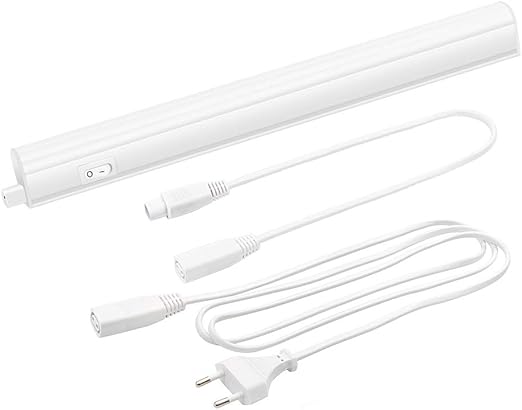 Lampe Reglette De Barre Led 5w Applique Murale Pour Plan De Travail Sous Meuble Cuisine Longueur De Lampe 313mm Connectable Blanc Neutre 4000k Lot De 1 Lampe De Enuotek Amazon Fr Luminaires