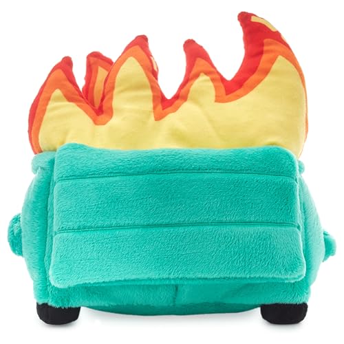 Hallmark Shoebox Dumpster Fire Plush with Sound and Motion (I Will Survive) Gift for Friends, Coworkers, Easter Gifts for Kids - Thumbnail 4