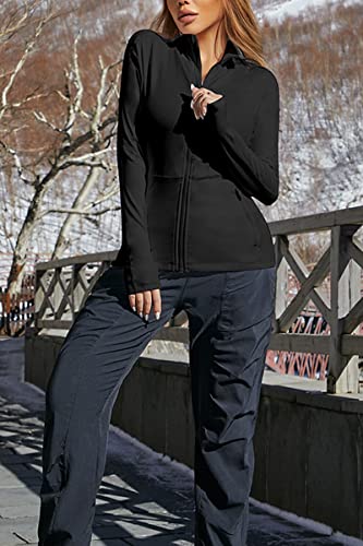 Image of VUTRU Women's Workout Yoga Jacket Full Zip Running Track Jacket