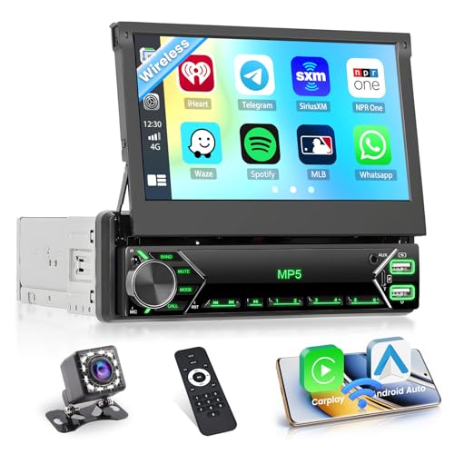 Hikity VOfB J[XeI tbvAEg WI CX Carplay Android AutoA7C`IPS^b`XN[J[WIBluetoothJ[I[fBIV[o[ASWC~[NFM/EQ USB/Type-C