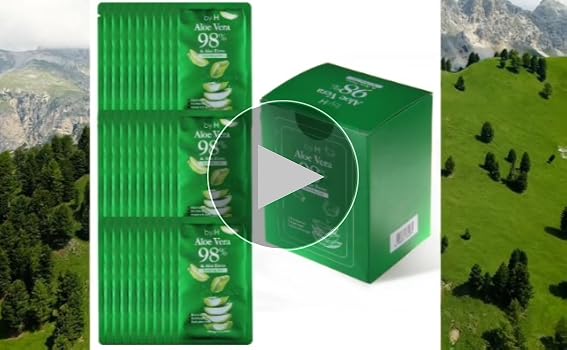 Amazon.com : by.H Travel Size Aloe Vera Gel (30 Mini Packets