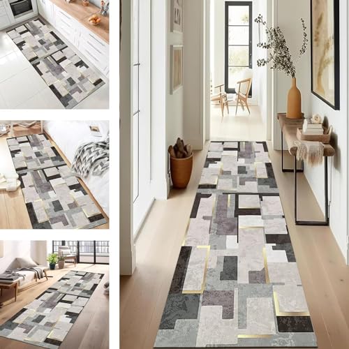 Tapis de sol antisalissure lavable extra long pour entrée - 2