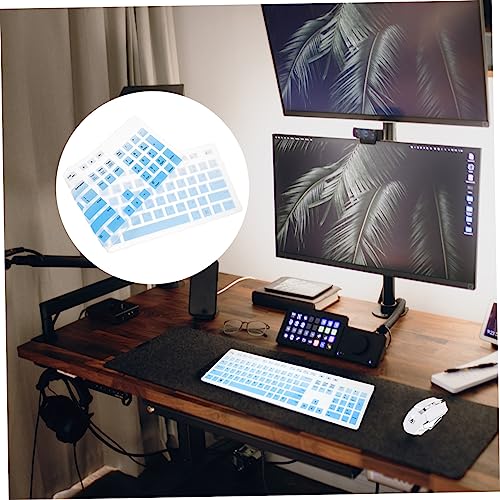 Protector de teclado compatible con Dell KB216 silicona miniatura 2