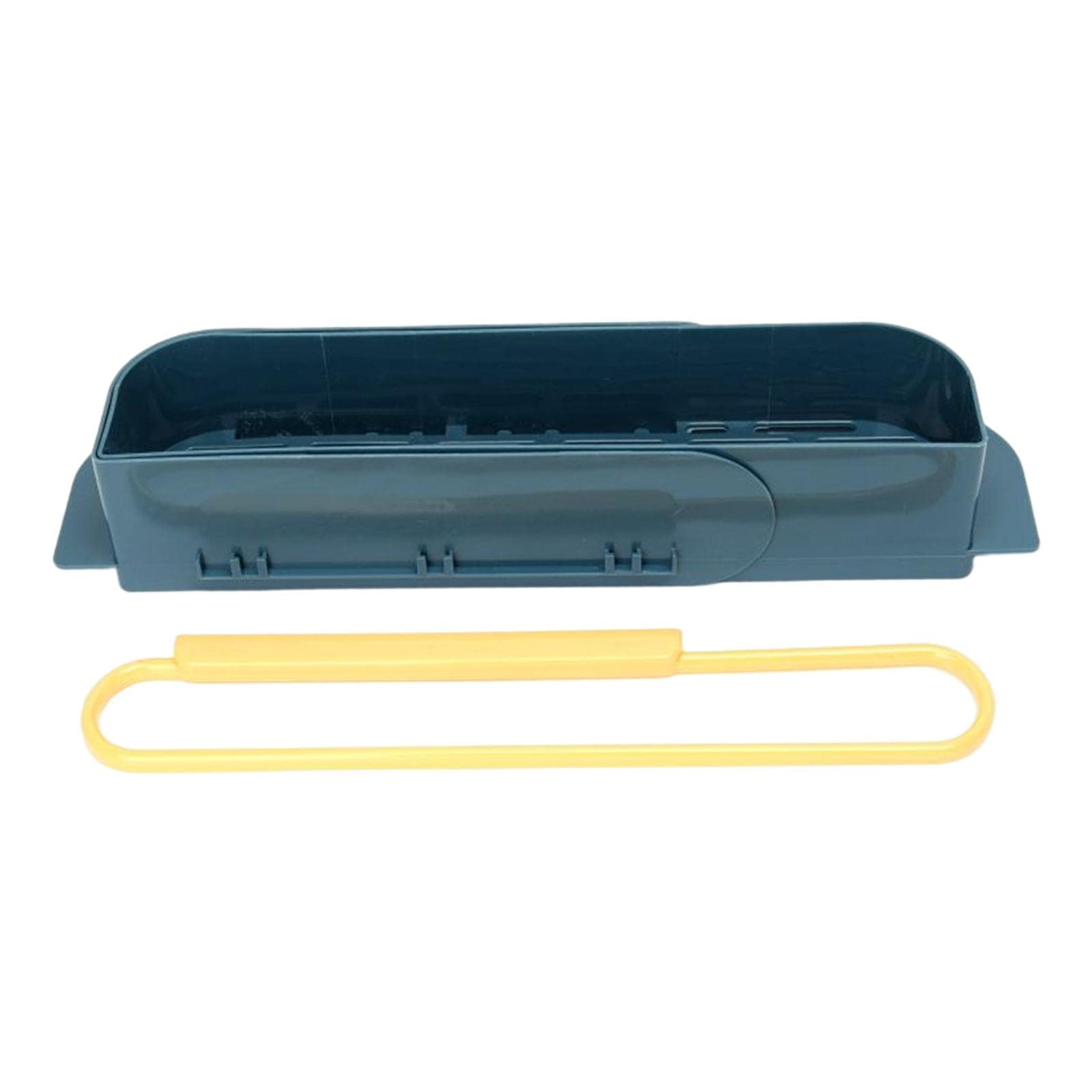 MERISHOPP Kitchen Sink Storage Rack Draining Basket for Washing Vegetables for Rag Blue-image-19