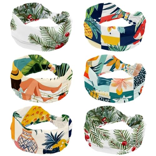 Serre-tête turban à motif géométrique pour vos coiffures de plage et soirées