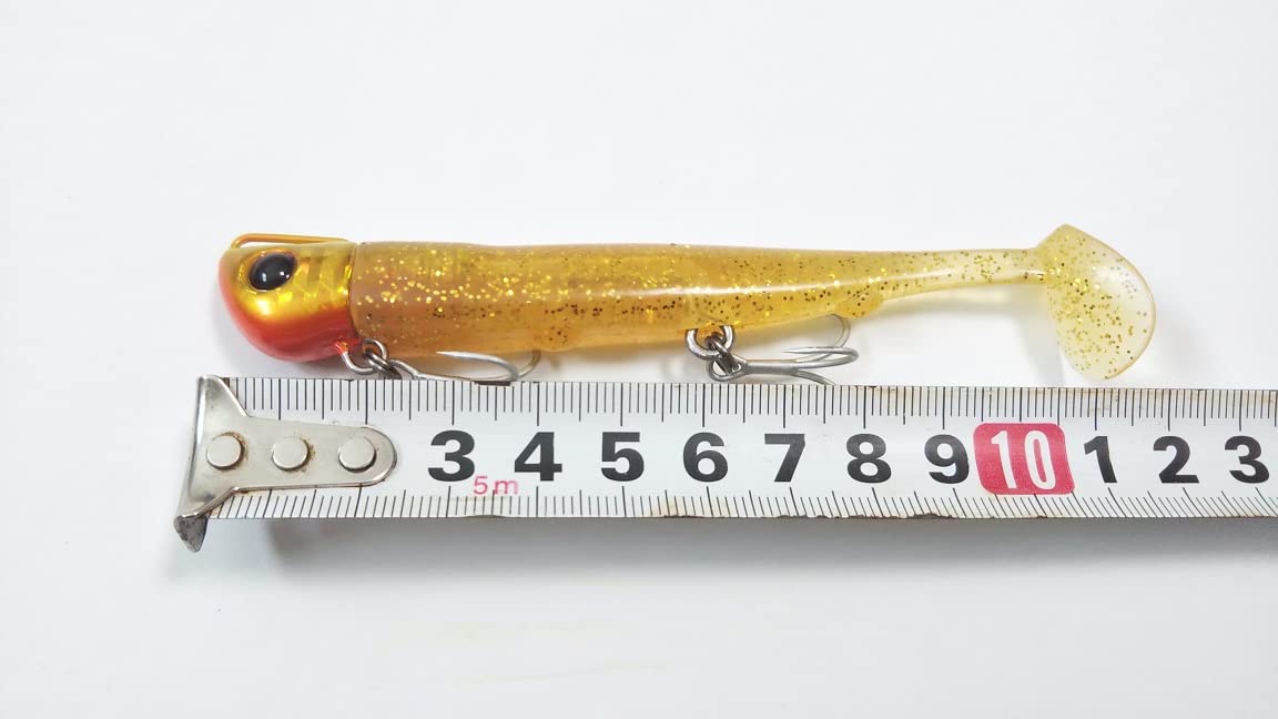 ソフトルアーセット 複数色入り Amazon.co.jp: かっ飛び ジグヘッド ＋ ワーム 2色セット レッド