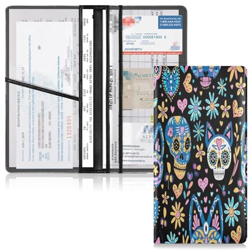 Organizador de Documentos para Auto Cuero miniatura 2
