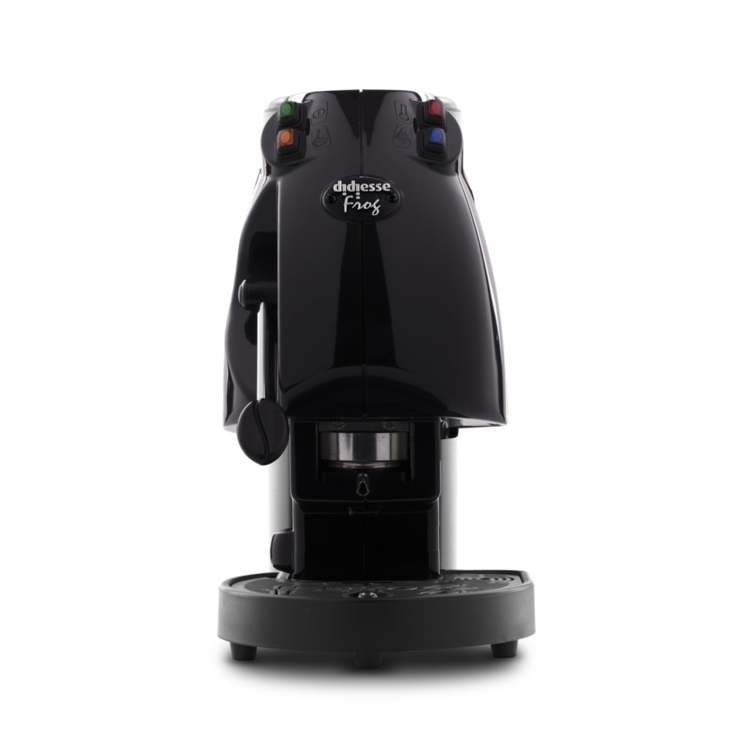 Frog Magica Emozione - Macchina Caffè Espresso Manuale con Cialde, Nero