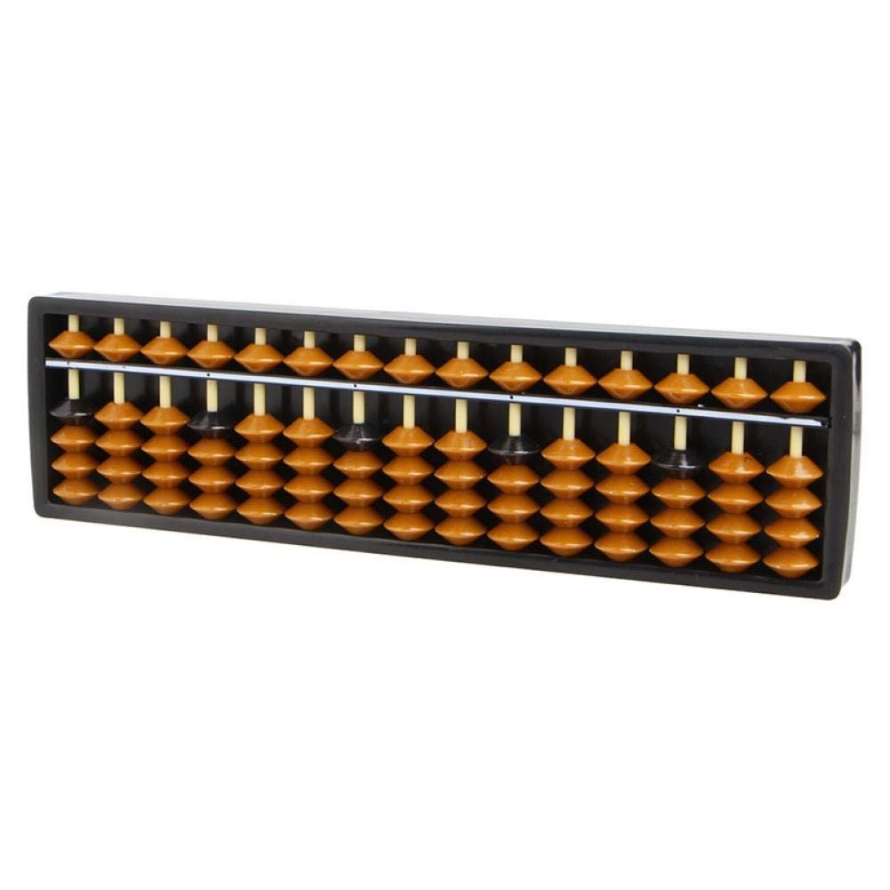 Vintage 15-digits Abacus, Mathematical Children's Math Calculation Tool for Children Calculating and Arithmetic Mathematic Education