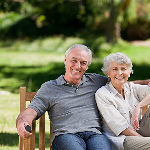 Medca Digital Personal Sound Amplifier With Single And Double Ear Headphone For Adult - Black #TOP7