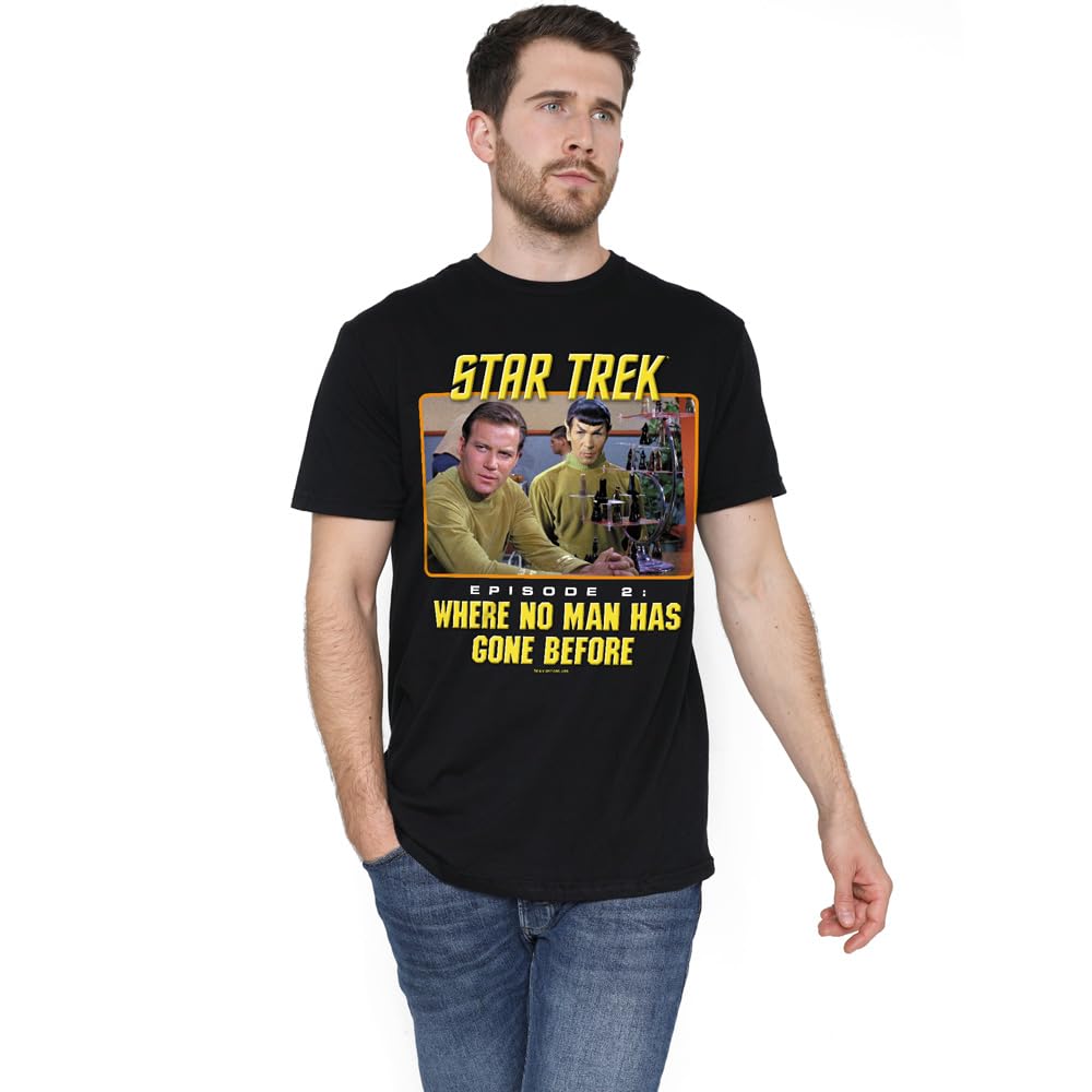 Star Trek Episode 2 Unisex T Shirt, Black, Medium