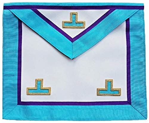 Tablier maçonnique Memphis Misraim Rite Worshipful Master, cadeau de Loge