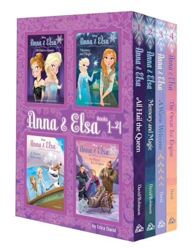 Anna & Elsa: Books 1-4 (Disney Frozen) (A Stepping Stone Book(TM))