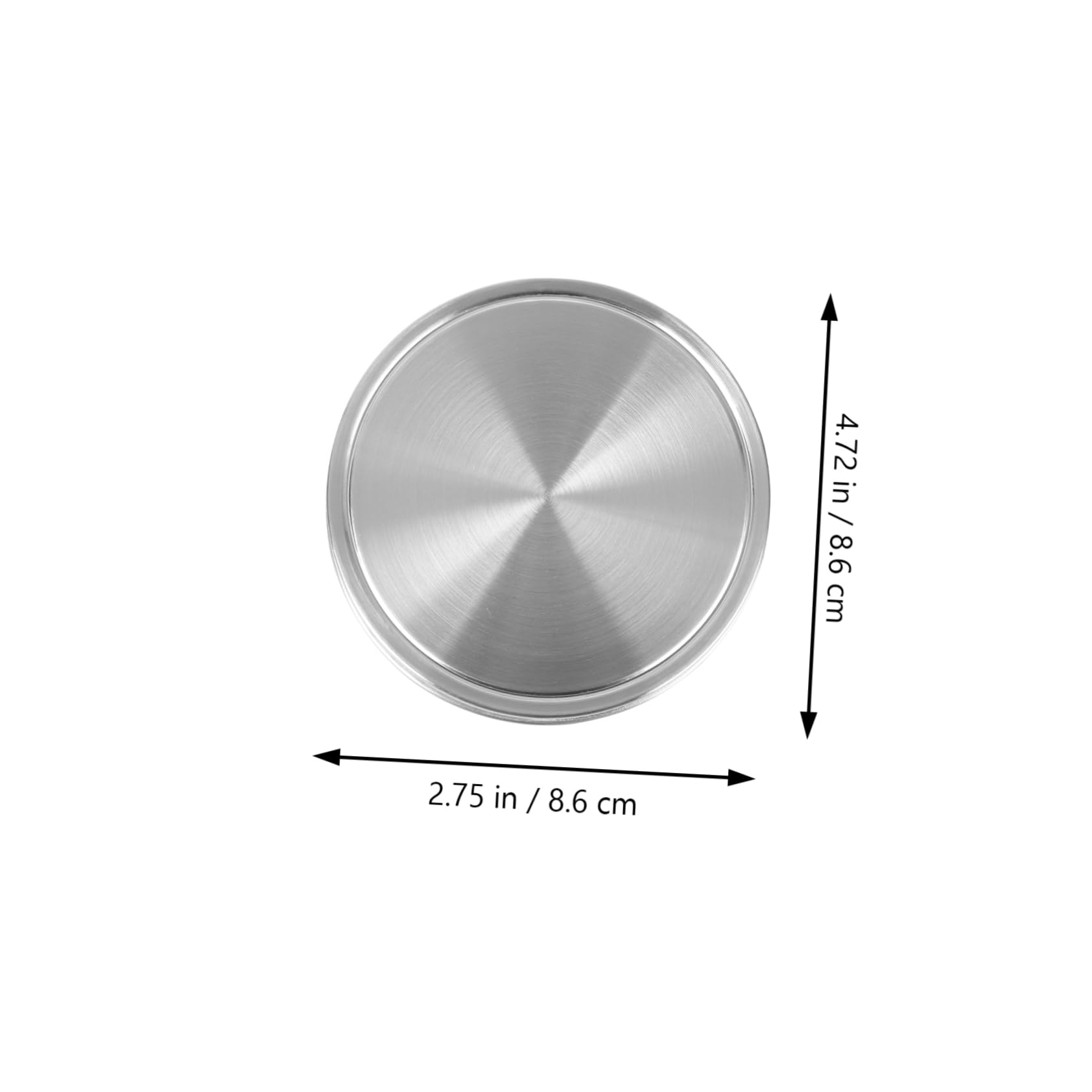 Garneck 12pezzi Coperchi Ermetici Acciaio Inossidabile Con Guarnizione Silicone Per Barattoli Copertura Resistente Per Conservazione