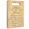 House Warming Gifts Hostess Gifts for Women New Home Gift Ideas for New Homeowner New Home Decor Christian New Home Decor for Kitchen Bless this Home Christian Cutting Board