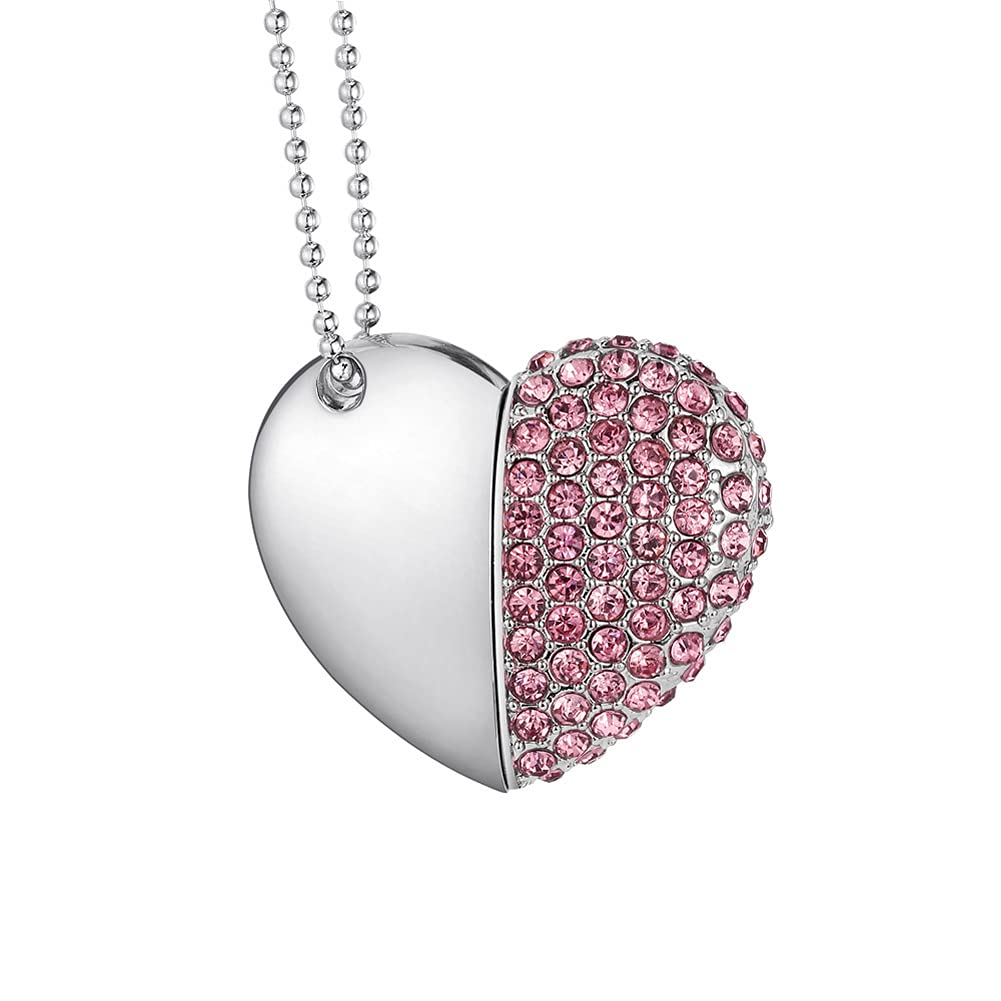 GARRULAX USB Flash Drive, 8GB / 16GB / 32GB / 64GB USB2.0 USB Memory Stick Date Storage Pendrive Thumb Drives(64GB,Pink)