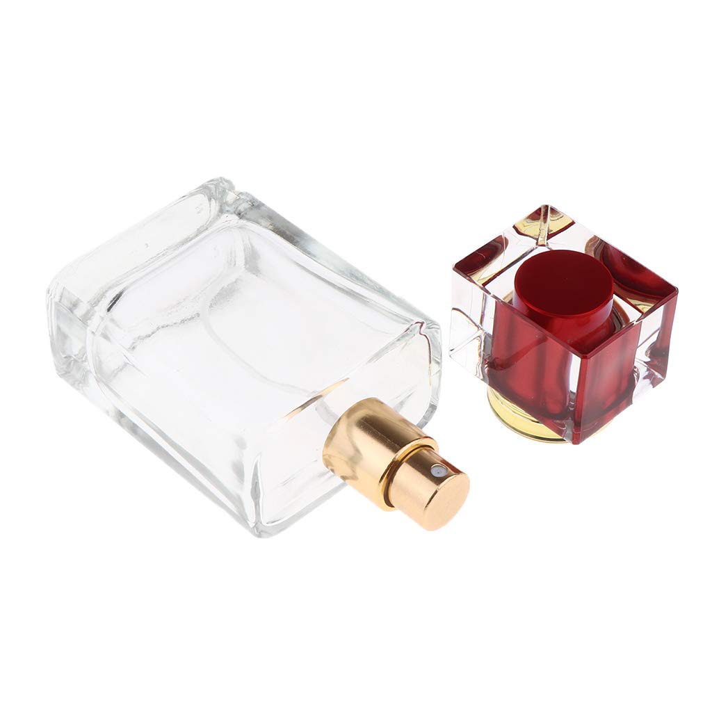 Amazon.co.jp: 2のセット空のガラス香水フレグランスボトル