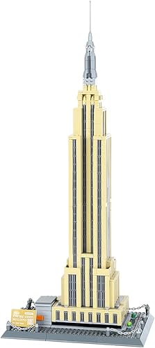 Miniatura 1 de Etarnfly Empire State - Juego de bloques de construcción, rascacielos de Nueva York, exhibiciones coleccionables de construcción y arquitectura,