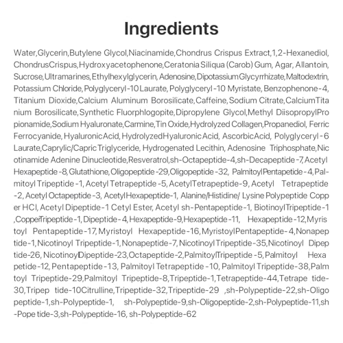 numbuzin No.9 Eye Patches | NAD+ Collagen Under Eye Patches | Dark Circles, Cooling, Puffy Eyes, Eyebags, Wrinkles | Peptides, Caffeine, Niacinamide | Self Care, Gift | 5 Pairs, 10 Patches - imagen 8