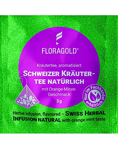 Kräutertee Schweizer Kräutertee natürlich 100er Pyramidenbeutel von Floragold