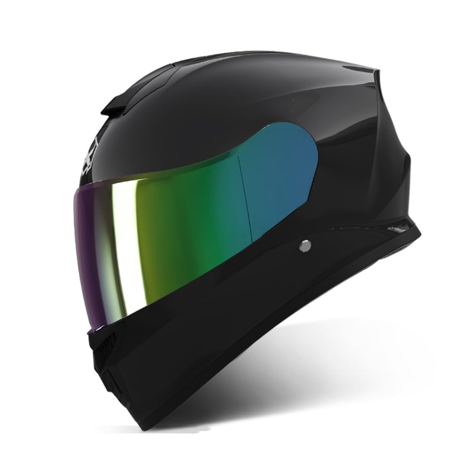 Casco Integrale da Moto Casco Integrale apribile per Adulti con Doppia Visiera Parasole Certificato ECE per Casco modulare da Uomo e da Donna per Scooter Touring J,54-61CM