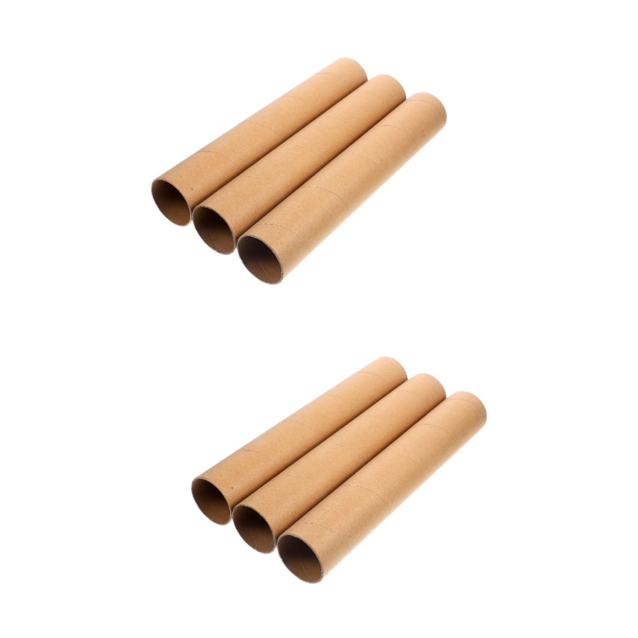 Tubes en papier pour le bricolage en famille et l'art