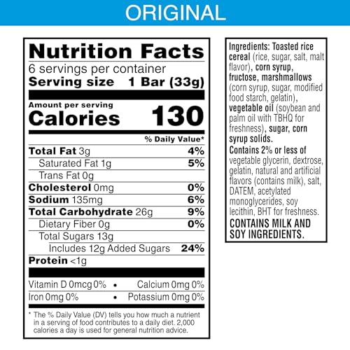 Rice Krispies Treats Homestyle Marshmallow Snack Bars thumb #4