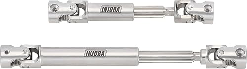 Miniatura 2 de INJORA Ejes de transmisión de acero inoxidable 0.81 oz para 1/18 RC Crawler TRX4M High Trail K10 F150