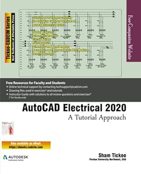 Paperback AutoCAD Electrical 2020: A Tutorial Approach Book
