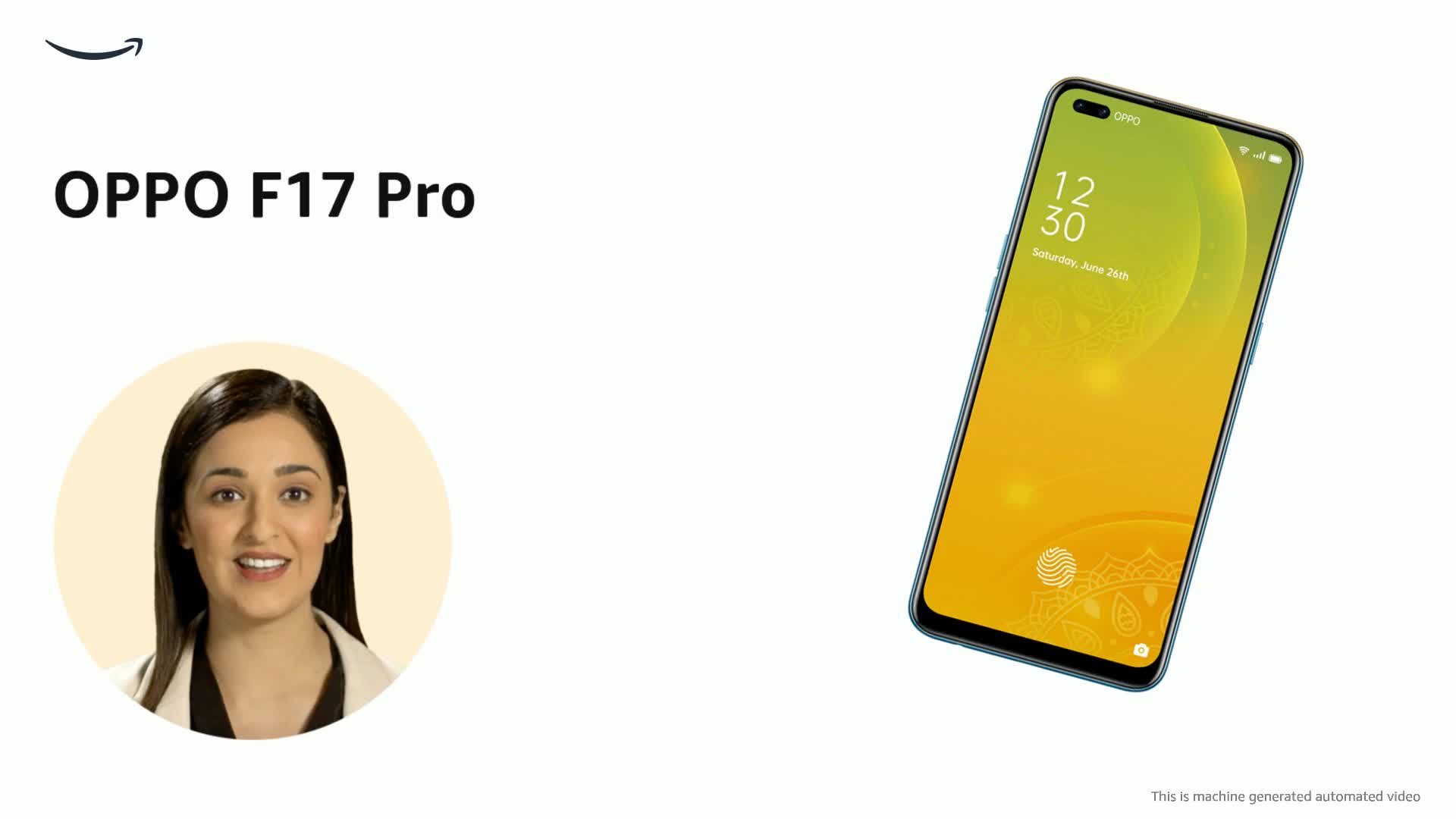 OPPO F17 Pro (Matte Gold, 8GB RAM, 128GB Storage) Gift box Edition