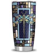 64HYDRO 20oz Dragonfly Gifts for Women, Birthday Gifts for Women, Mom, Wife, Daughter, Friends In...
