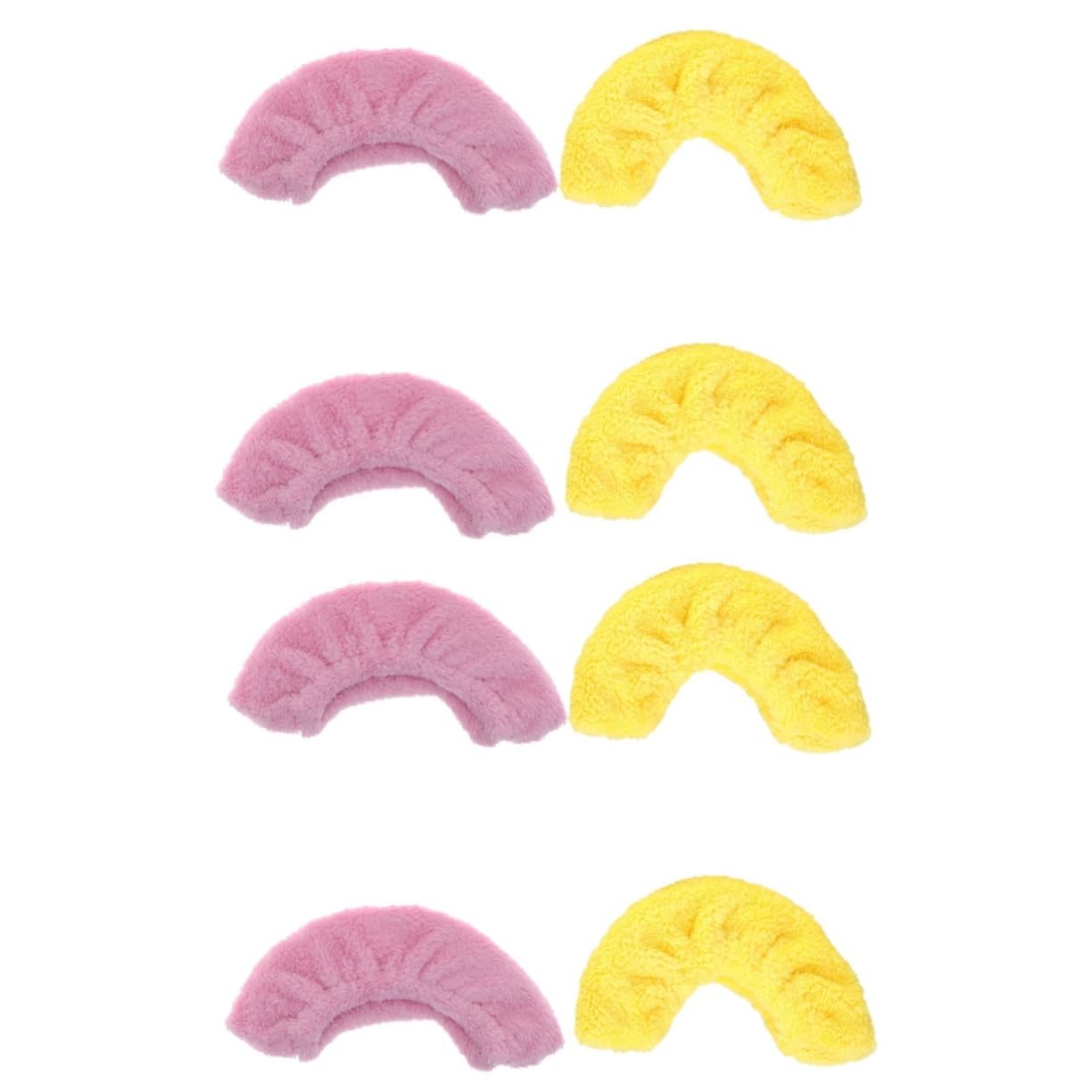Kisangel 4paires Couvre-Lames De Patinage pour Garçon Fille Peluche Élastique De pour Patins à Glace Et Hockey