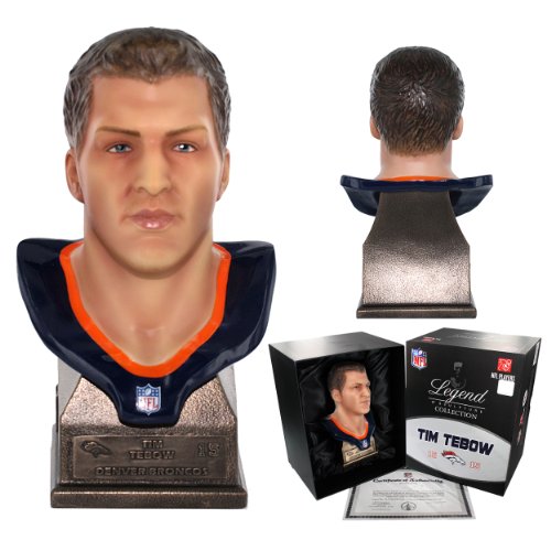 Buste Tim Tebow Denver Broncos FOCO idée cadeau idéale pour fan de football américain