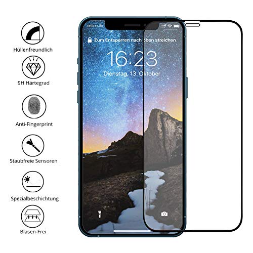 CELLBEE Compatible with iPhone 12 Mini Tempered Glass The Fusion Tempered Glass Film, Case Compatible - Image 2