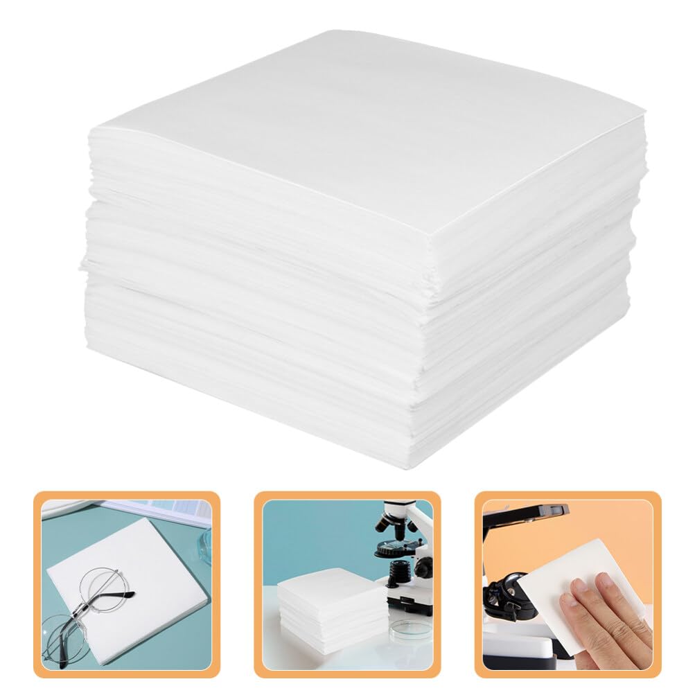 OUNONA 1200piezas De Limpieza Sin Pelusa Para Pantallas y Lentes Wipes Húmedos Para Gafas Dispositivos Electrónicos Pantallas De Ordenador