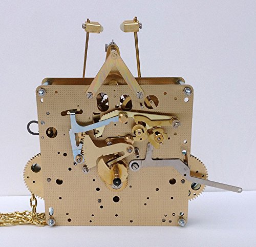 Hermle Creative Clock 451-050 Chain Drive Grandfather Clock Movement (451-050/75cm DBL)