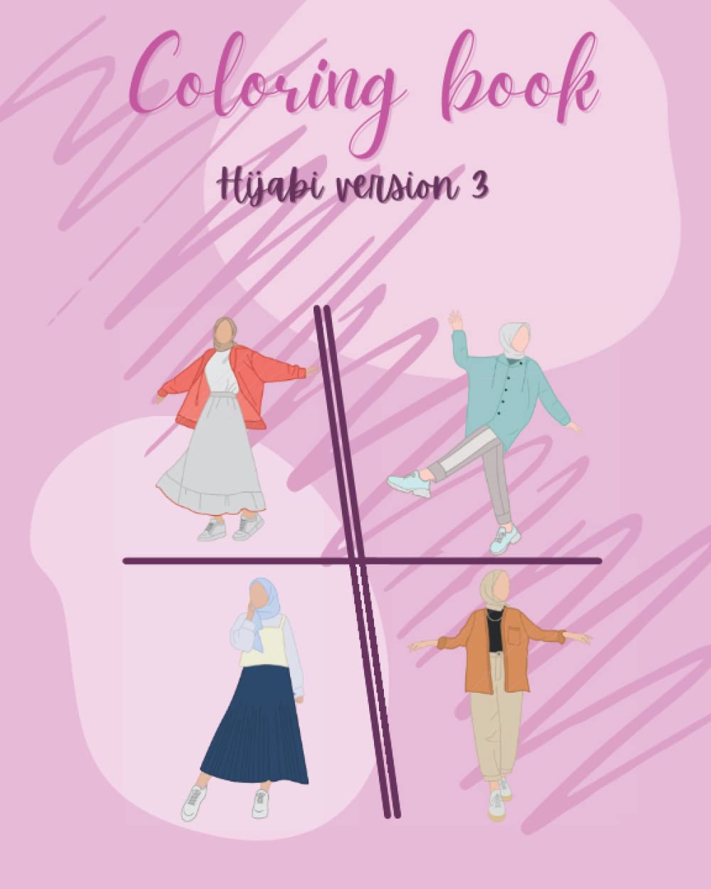 Coloring book: Hijabi version