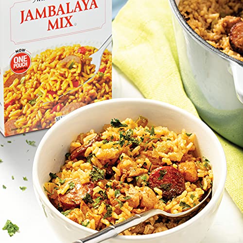 Zatarain's Jambalaya Mix, 40 Oz - One 40 Ounce Box Of Jambalaya Rice Mix, Perfect As A Stand-Alone Side Or Signature Cajun Dish With Sausage, Chicken Or Seafood #TOP3