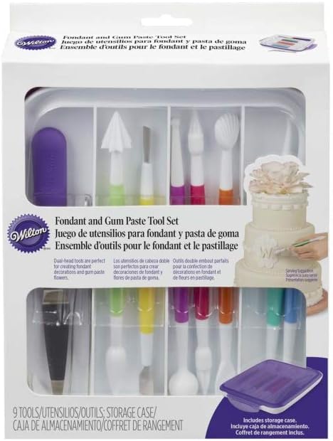 Wilton Fondant & Gum Paste Tool Set (9 Pcs/Set)