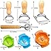 MTOMDY 7Pcs ravioli cutter，Pastry Wheel Cutter - pasta cutter wheel with, Pasta Press Wheel Pasta Tools, for Home and Kitchen Use
