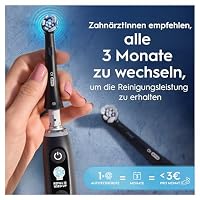 Oral-B iO Aufsteckbürsten Ultimative Reinigung, Schwarz, 8 Stück – Ansicht 5