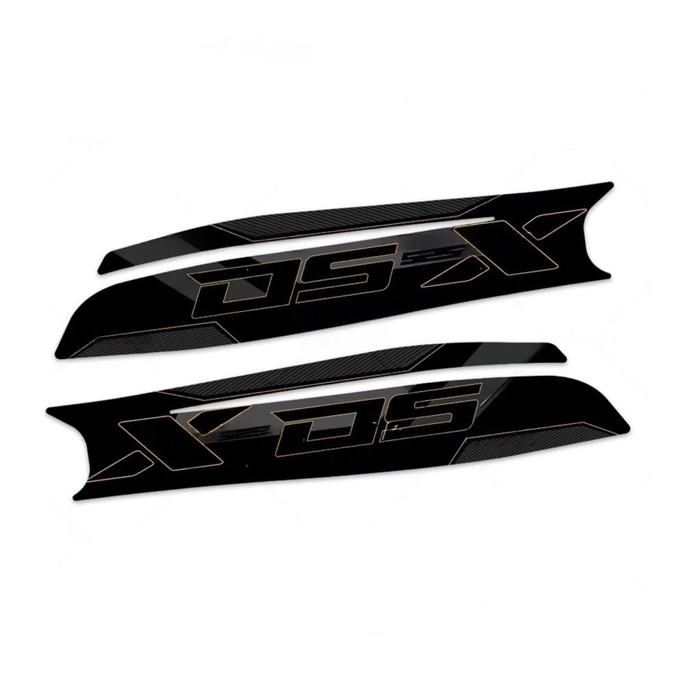 Motorcycle Sticker Rotating Shaft Protection Decal for DS525X for 525DSX for DSX525 for 525 DSX Tank Pad(Color1)