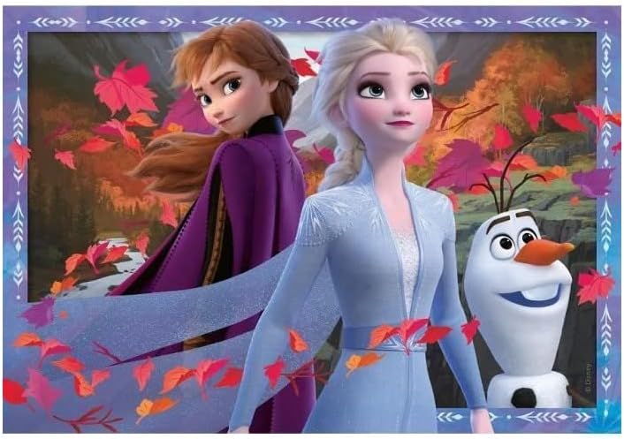Ravensburger Disney Frozen 2 Adventure Jigsaw Puzzle Set for Kids | 2 x 24 Unique Piece Puzzles | Precision-Cut Ideal Brain Game for Toddlers and Kids - Image 4