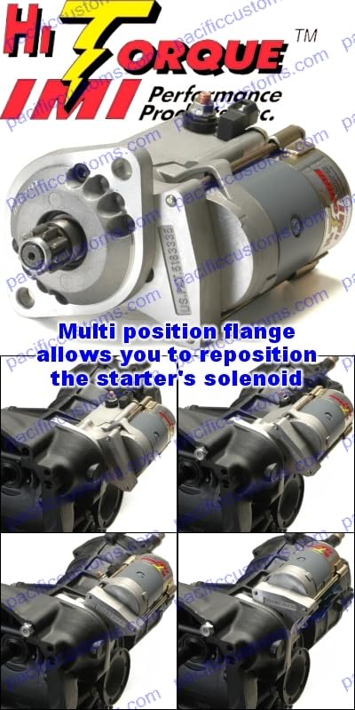 Miniatura 2 de Hitorque 101n - 1.9Hp 12V High Torque Starter Bug, 002 Bus, O Mendeola para volante de 12V