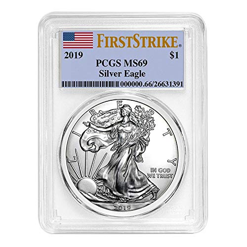 2019 American Silver Eagle First Strike $1 MS-69 PCGS