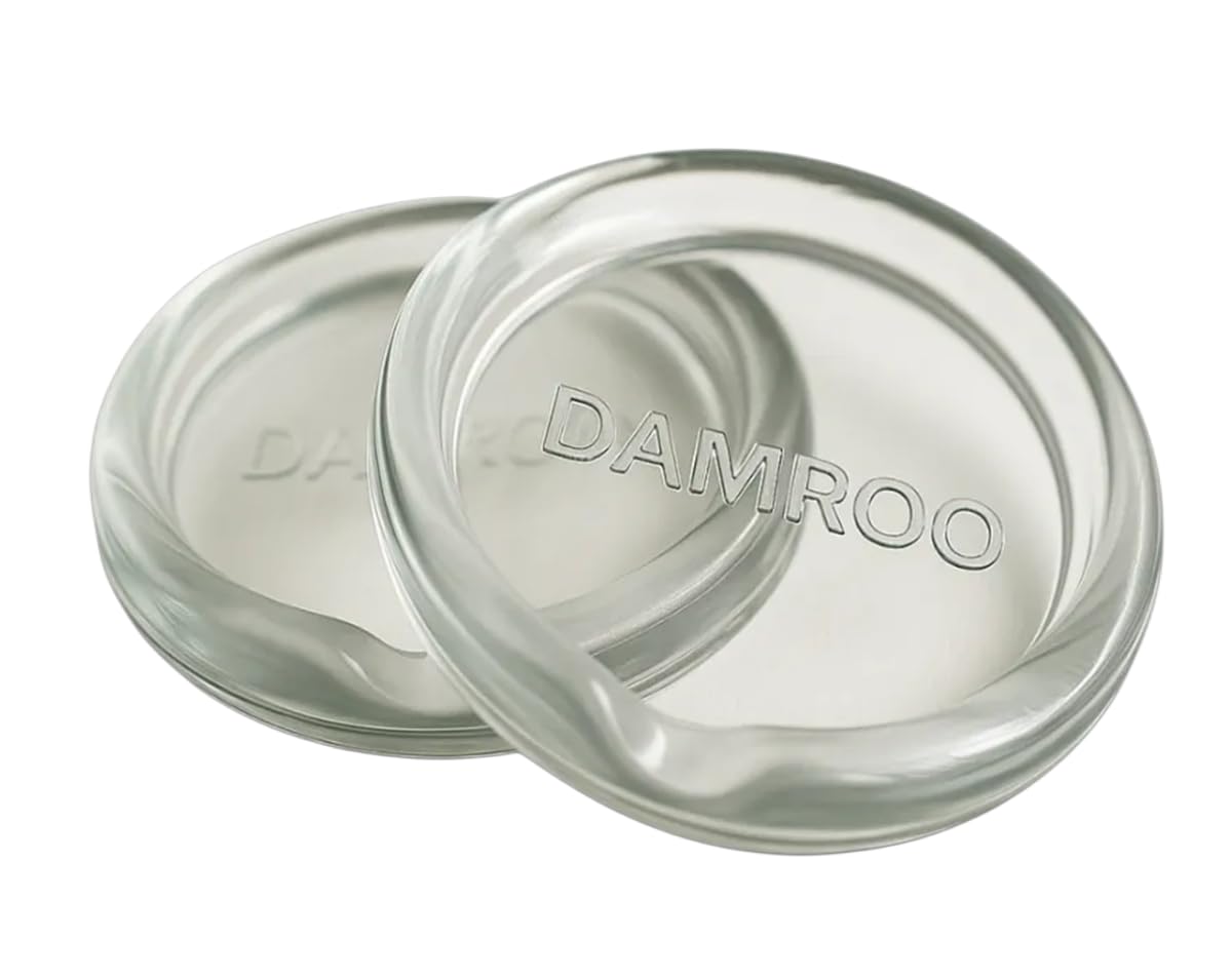 Damroo Smart Milk Boil Over Protector | Glass Disc for Tea & Coffee | Spill Prevention Alert (Combo)-image-22