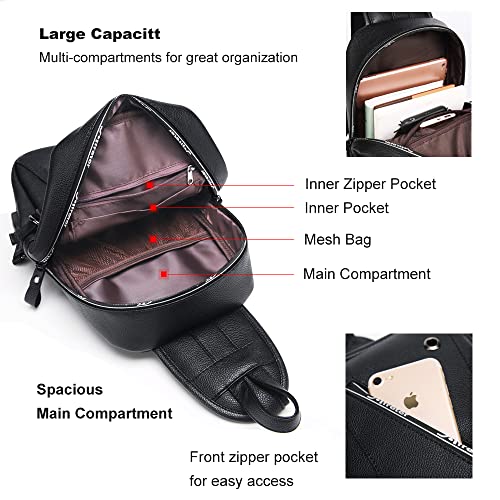 Mochila Crossbody Sling multi-bolsillo para senderismo miniatura 5
