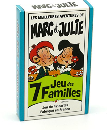 FRANCE CARTES - Jeu des 7 familles - Les Meilleures Aventures de Marc et Julie