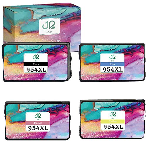 70% Off Everything J2INK Remanufactured 954XL 954 XL Ink Cartridge Replacement for HP 954XL 954 Ink Cartridge Replacement for HP Officejet 7740 Pro 8210 Pro 8710